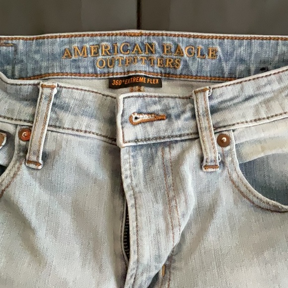 American Eagle Outfitters Men’s Blue Straight Jeans - Picture 2 of 6